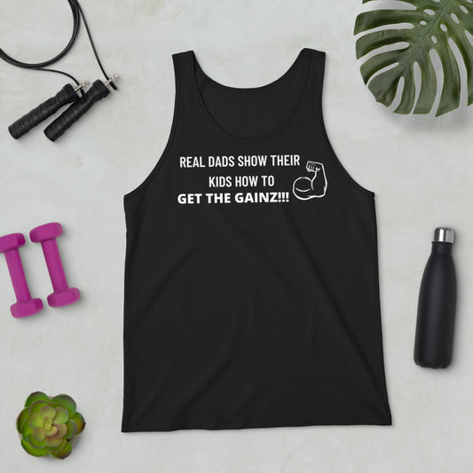 Dad Gainz Tank Top