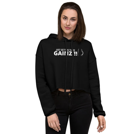 Gainz Crop Hoodie